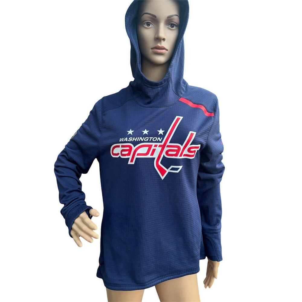 Washington‎ Capitals Fanatics Blue Pullover Hoodie